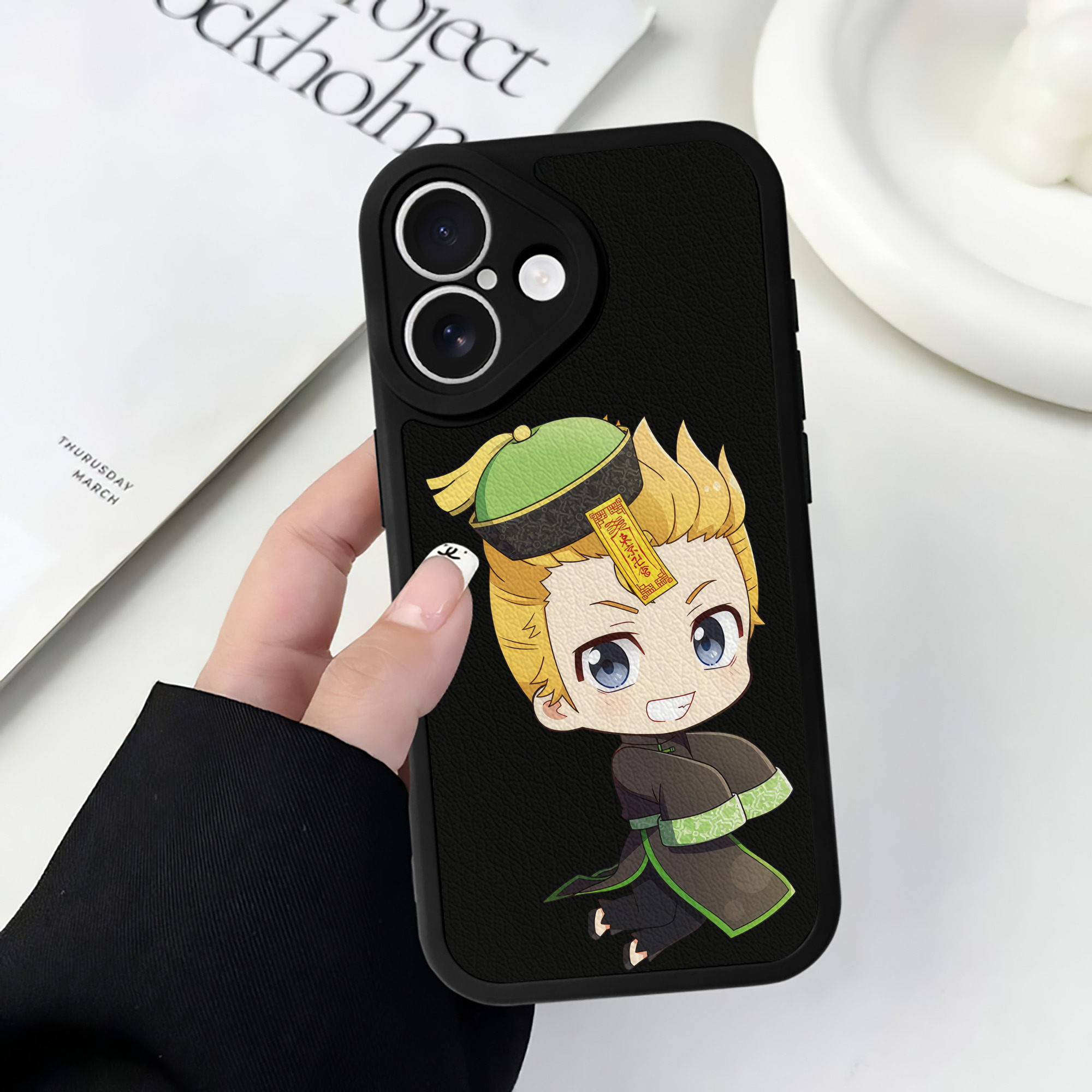 （画像用） 東京リベンジャーズ Tokyo Revengers 【iPhone 16シリーズ対応】シリコンスマホケース（レザー調） 材質：シリコン